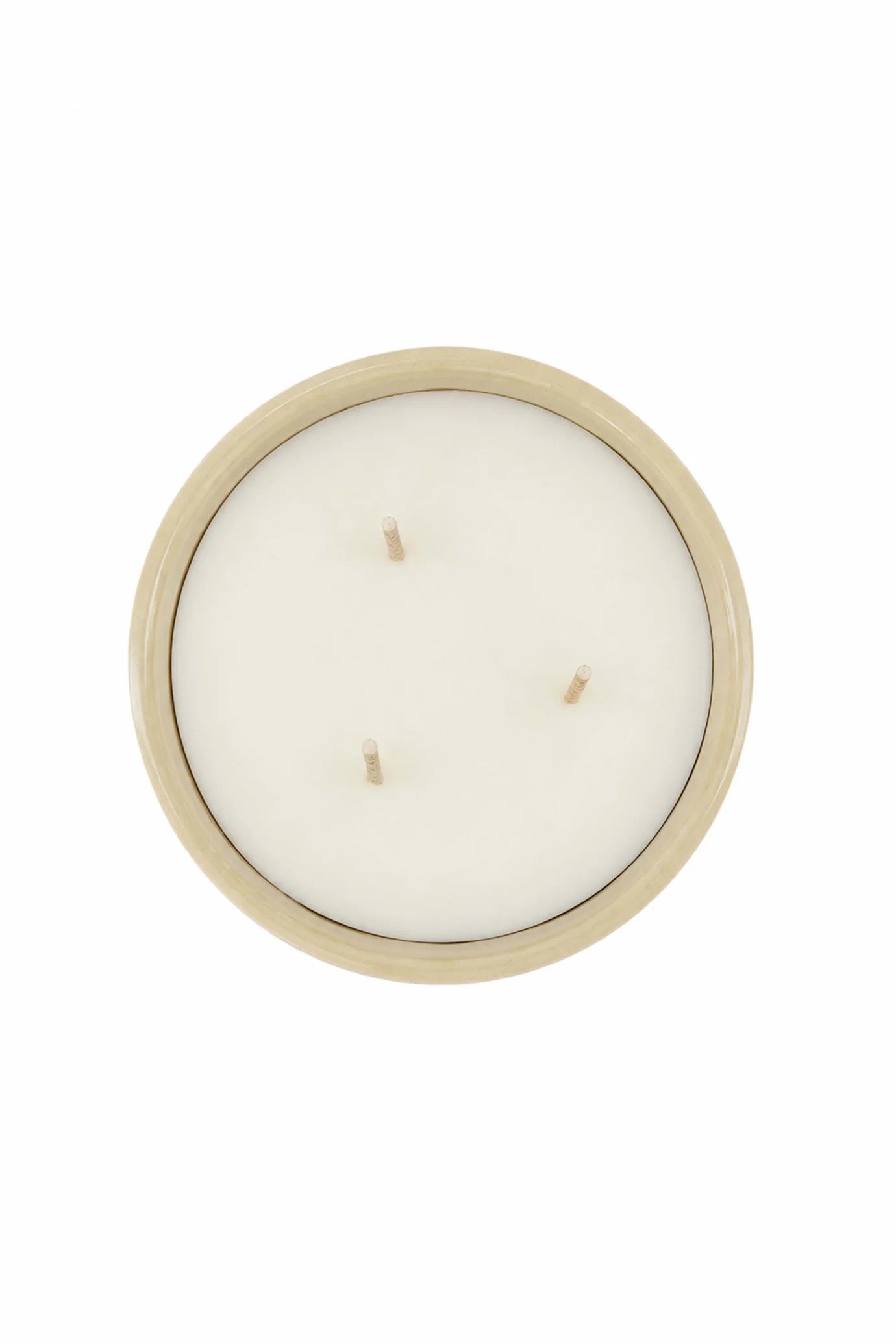 Zusss Duftkerze Happy Place creme – 3 Dochte