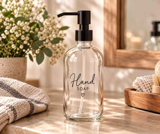 Eulenschnitt Glasspender Hand Soap 500 ml – Seifenspender