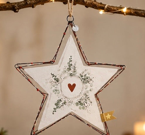 Große Schmucksterne von Good old friends – festliche Weihnachtsdekoration