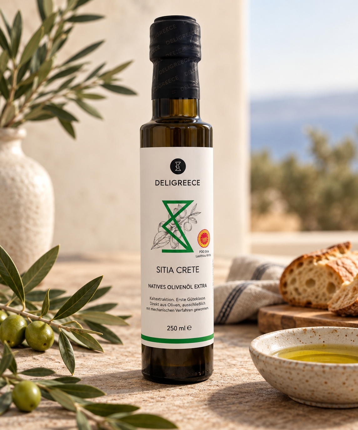 DELIGREECE Sitia Crete Natives Olivenöl Extra 250ml