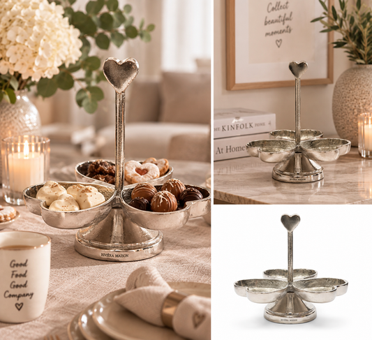 Rivièra Maison Happy Heart Cake Stand