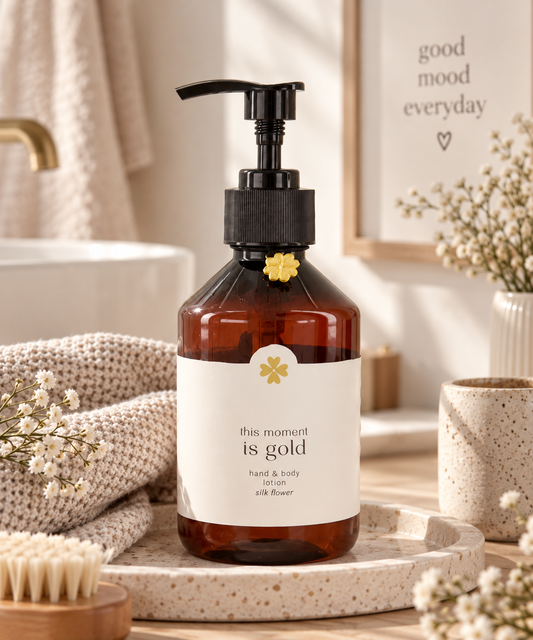 Zusss Hand & Body Lotion „This Moment is Gold – Silk Flower“