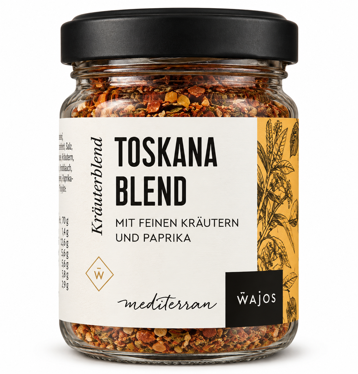 Wajos Toskana Blend – mediterrane Kräutermischung mit Paprika