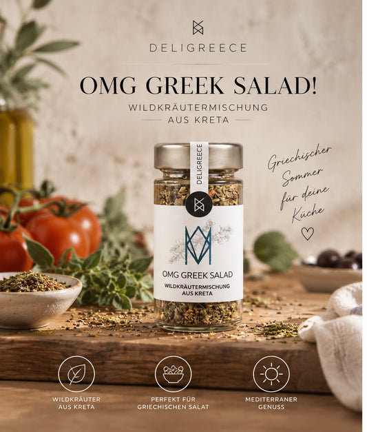 OMG Greek Salad! – Wildkräutermischung aus Kreta