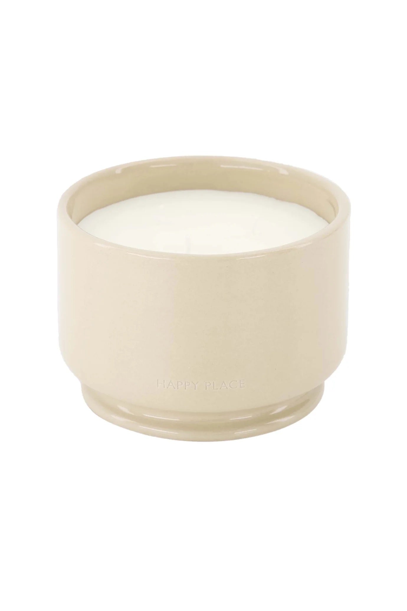 Zusss Duftkerze Happy Place creme – 3 Dochte