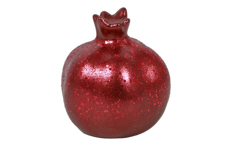 Countryfield Deko-Granatapfel Alma S – Kirschrot, 11 cm