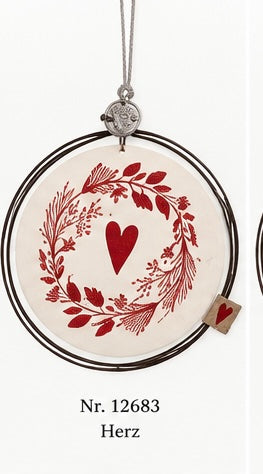 Good old friends – Winterzauber Ornament | Weihnachtsanhänger aus Draht & Papier