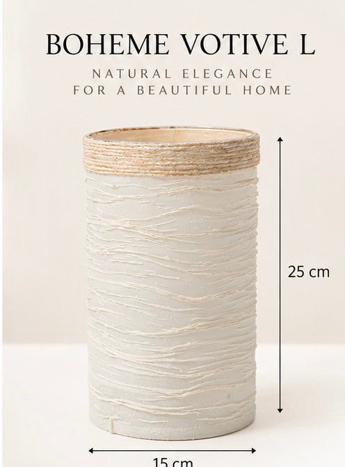 Rivièra Maison Boheme Votive L – Windlicht 25 cm