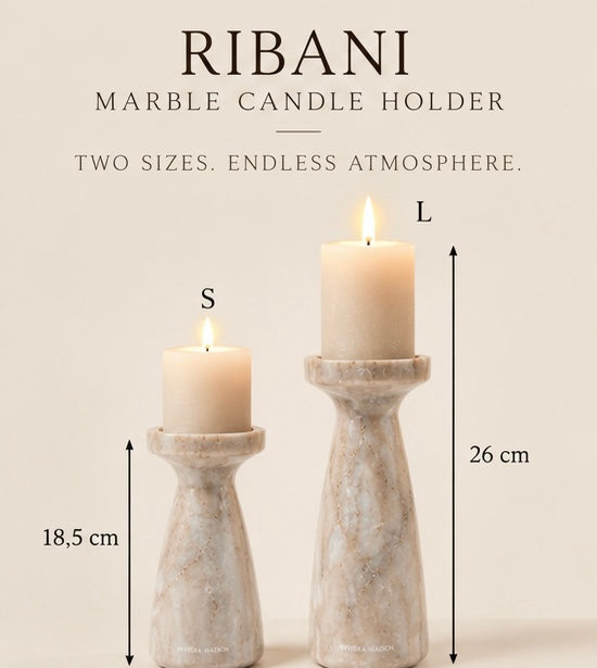 Rivièra Maison Ribani Marble Candle Holder – S & L