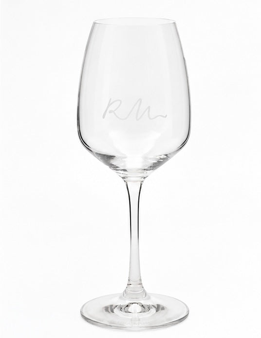 Rivièra Maison Weinglas mit RM-Logo – 21 cm