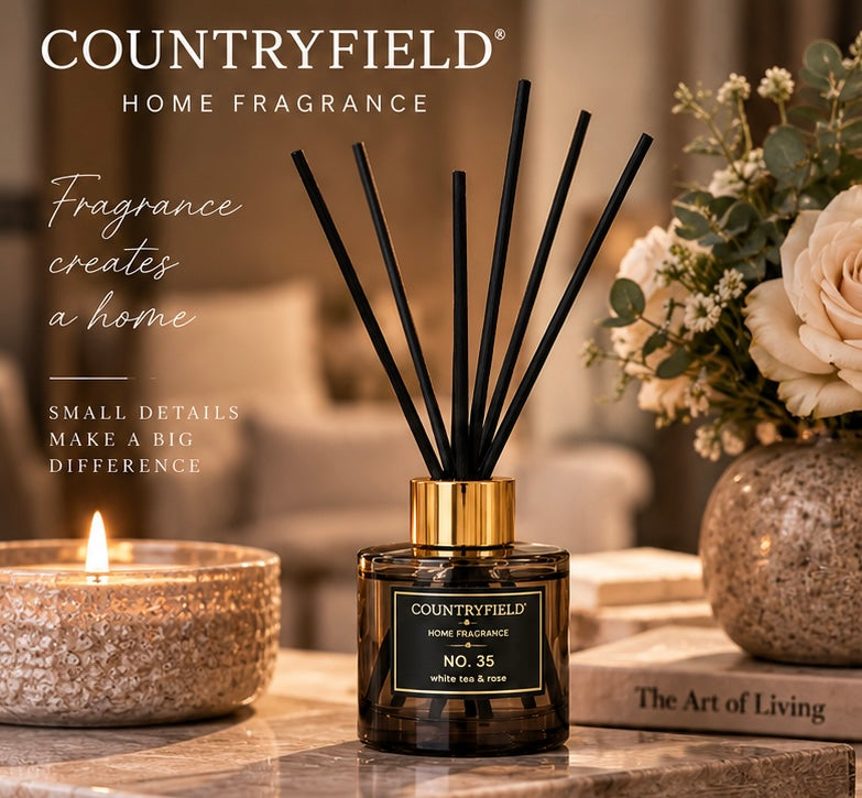 Countryfield Raumduft No. 35 – White Tea & Rose