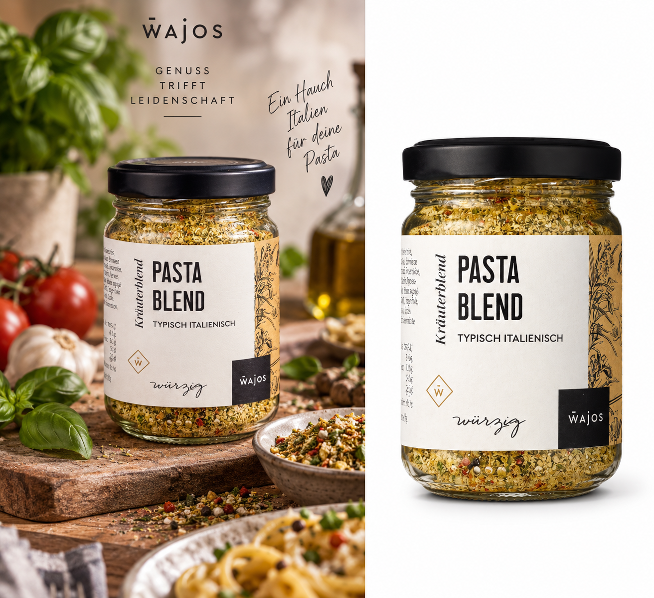Wajos Pasta Blend – typisch italienisch