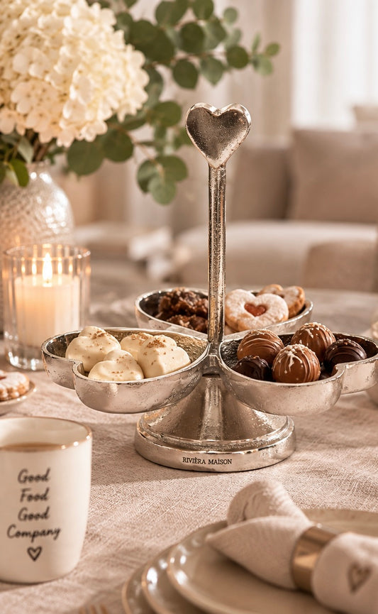 Rivièra Maison Happy Heart Cake Stand