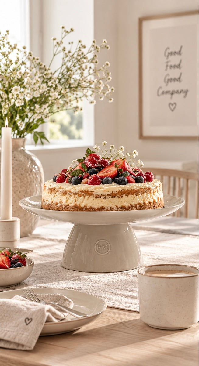 Rivièra Maison Portofino Cake Stand Flax