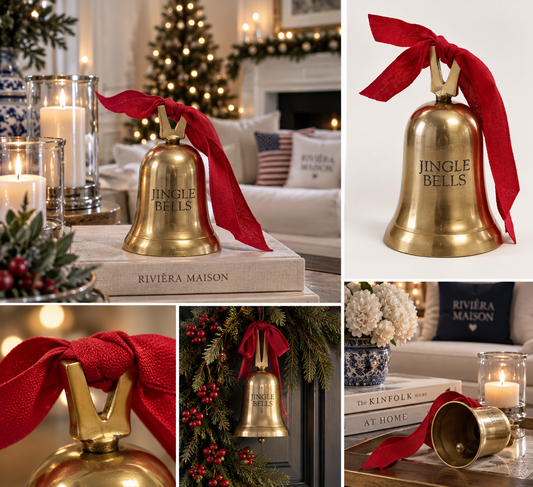 Rivièra Maison Bell „Jingle Bells“ Decoration 🔔🎄
