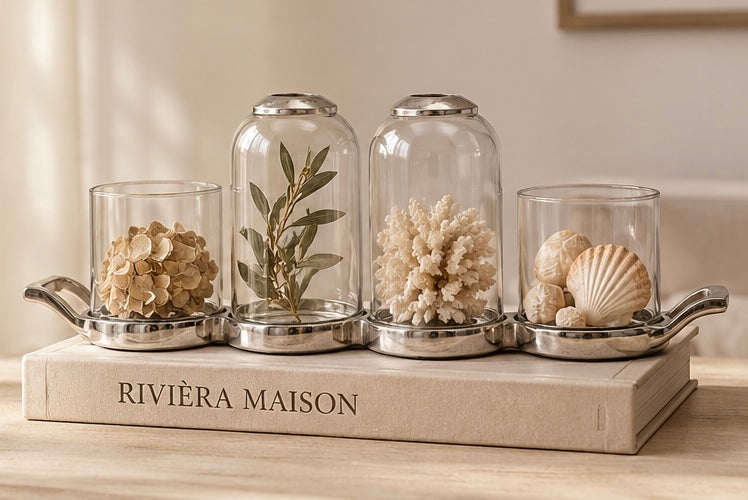 Rivièra Maison Cascais Multi Windlicht – Silber