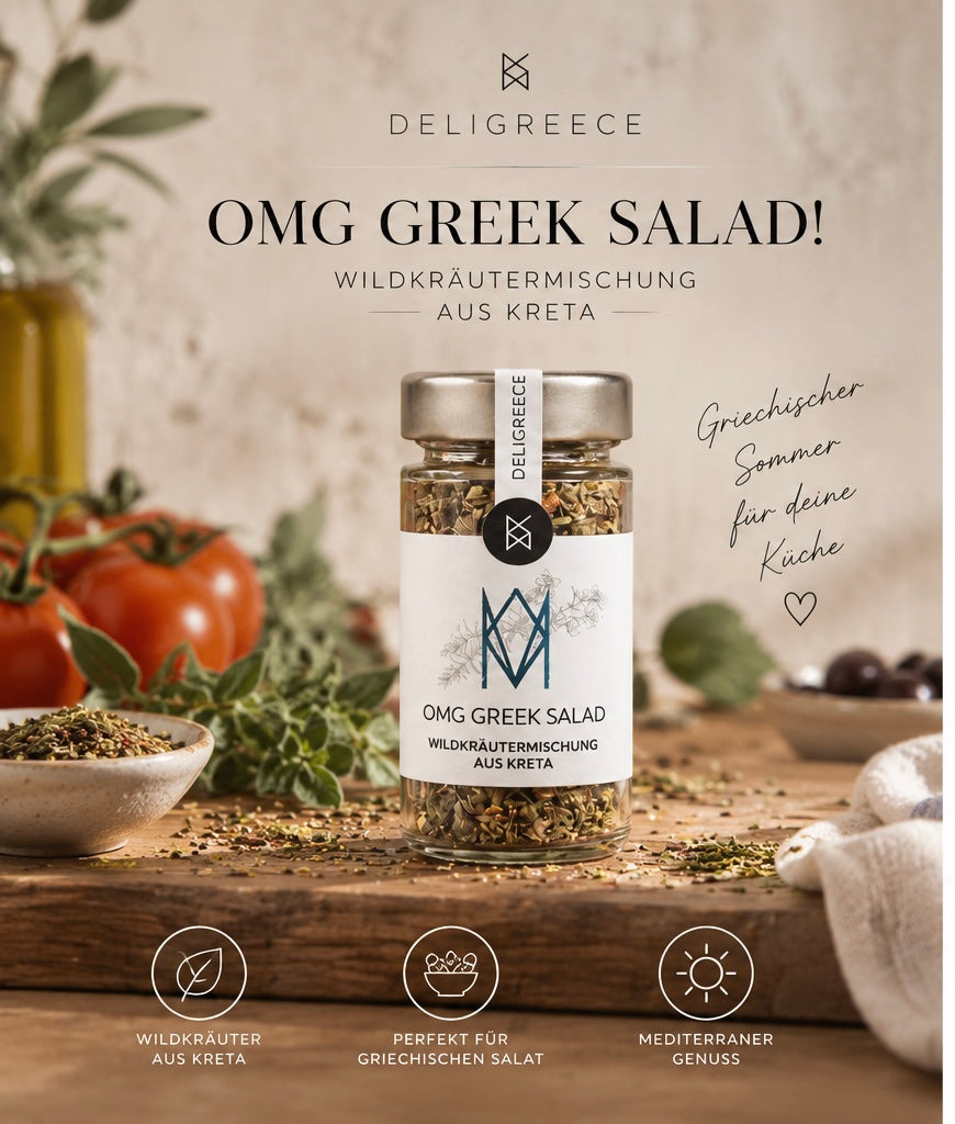 OMG Greek Salad! – Wildkräutermischung aus Kreta