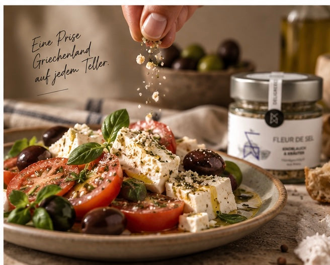 Fleur de Sel – Knoblauch & Kräuter | 160 g