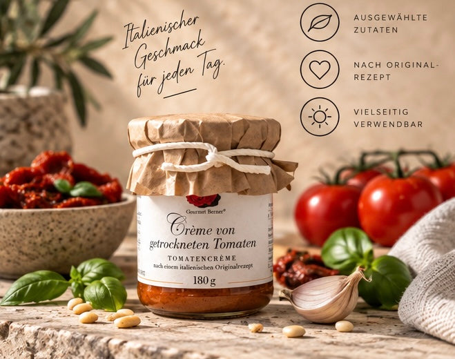 Crème von getrockneten Tomaten – Gourmet Berner | 180 g