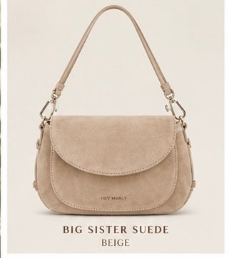Hey Marly Big Sister Suede – Handtasche