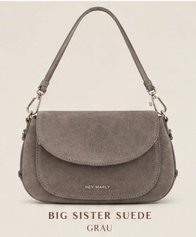 Hey Marly Big Sister Suede – Handtasche