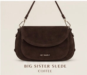 Hey Marly Big Sister Suede – Handtasche