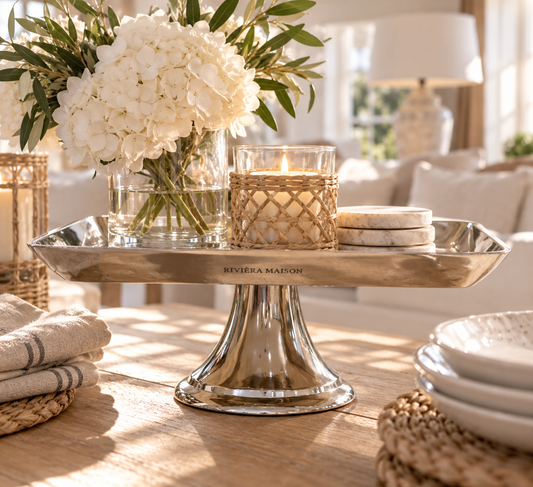 Rivièra Maison Servierständer – Zeitlose Eleganz in Silber