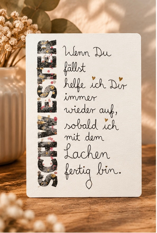 Good old Friends Familienkarte – verschiedene Varianten