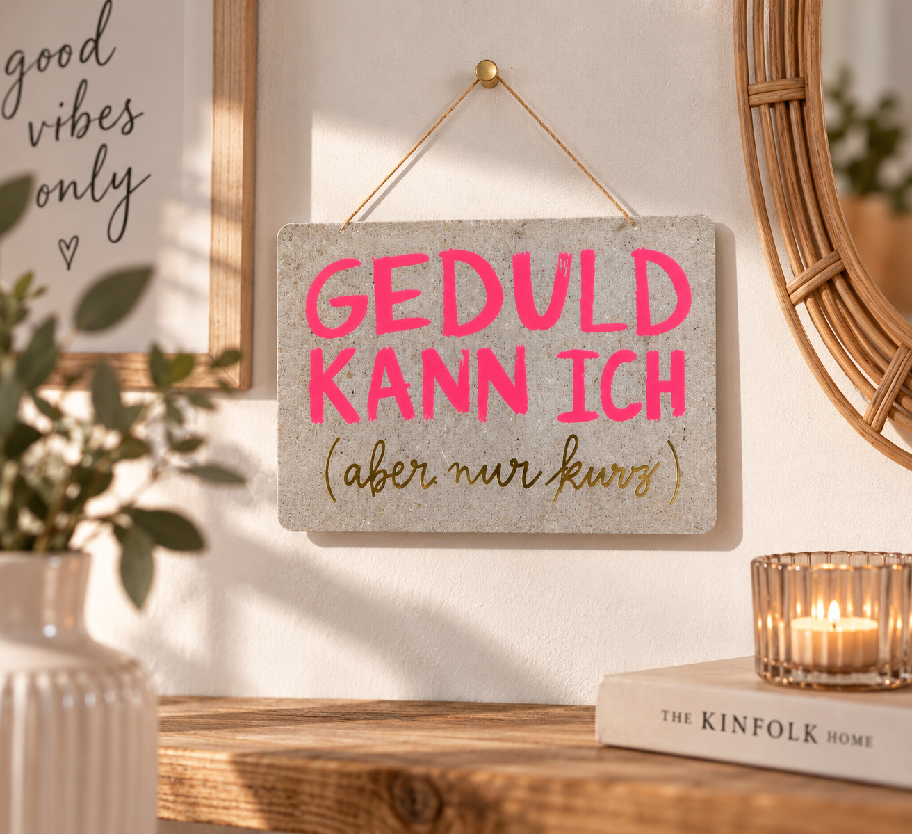 Good old friends Sprachkarte „Geduld kann ich“
