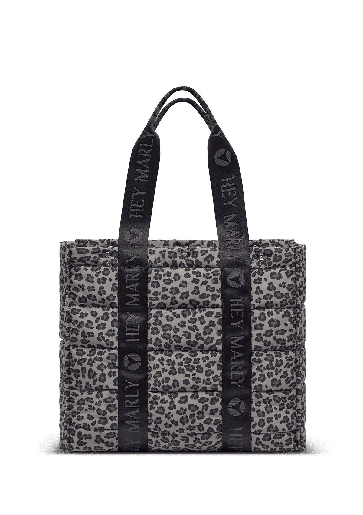HEY MARLY Best Buddy Leo Grey – Shopper im Leo-Look