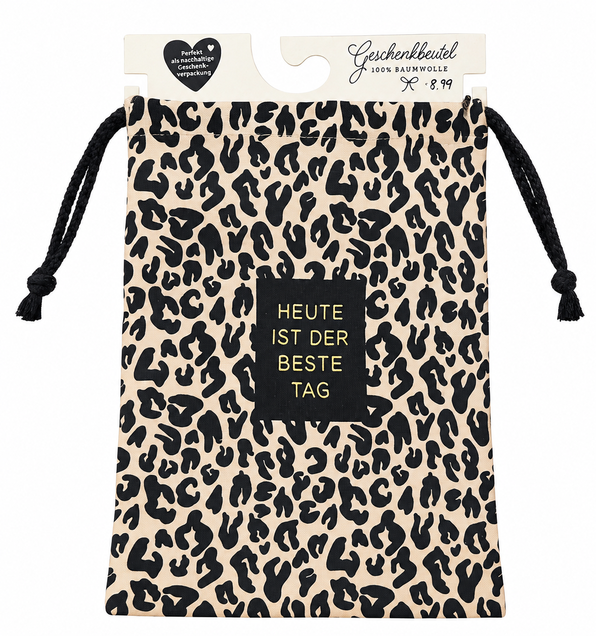 Geschenkbeutel „Heute ist der beste Tag“ – Leo | Grafik Werkstatt