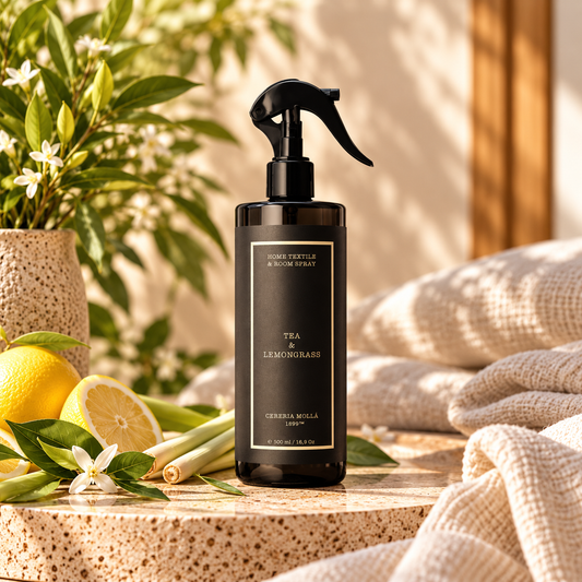 Cereria Mollá 1899 Home & Textile Spray Tea & Lemongrass – 500 ml