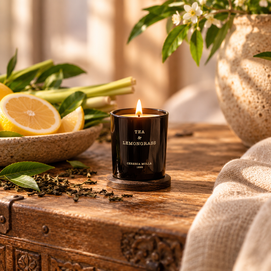 Cereria Mollá 1899 Duftkerze Tea & Lemongrass – 70g