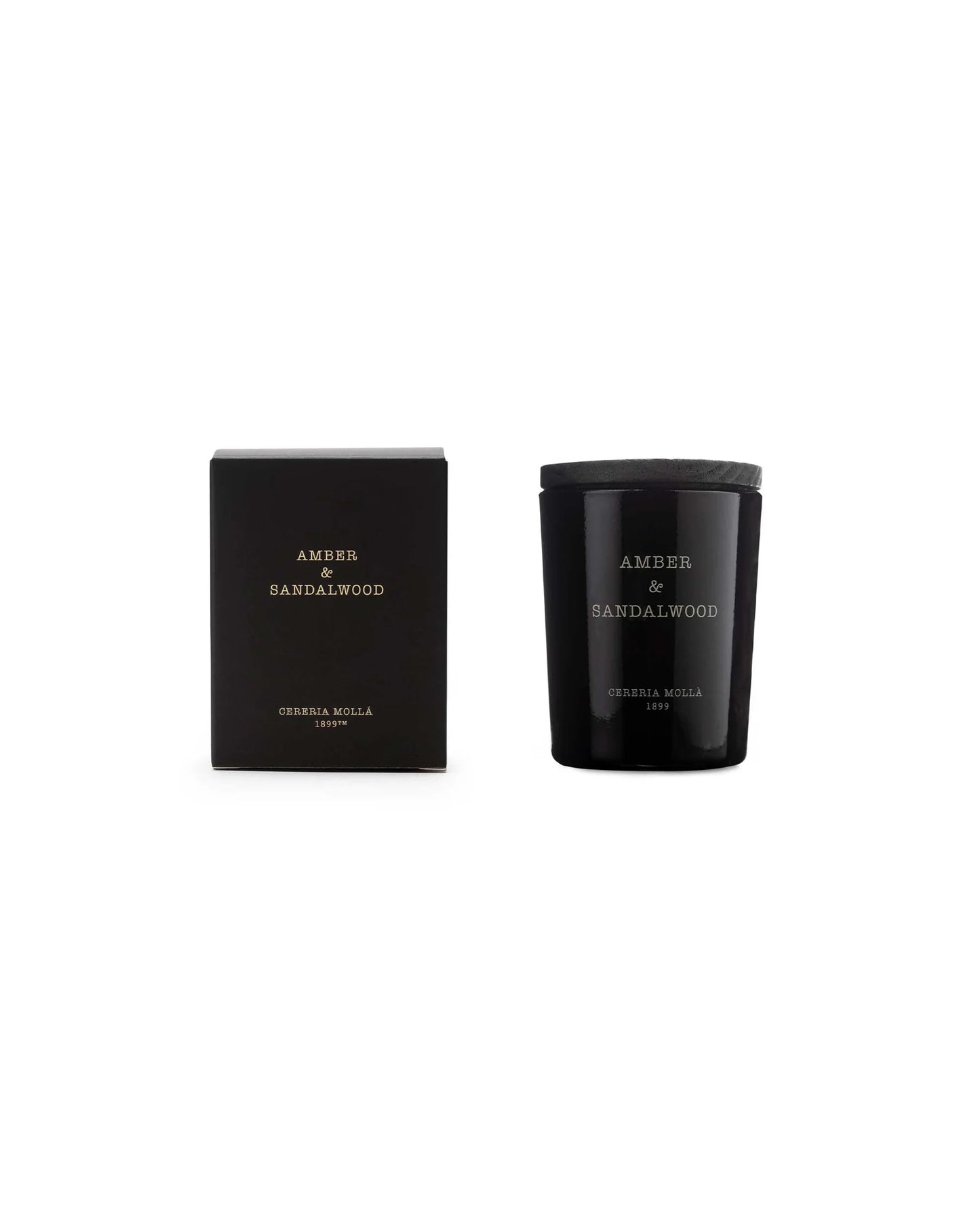 Cereria Mollá 1899 Duftkerze Amber & Sandalwood – 70g