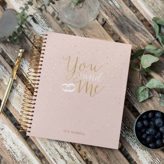 Artebene Wedding Planner Hochzeitsplaner you & me rosa