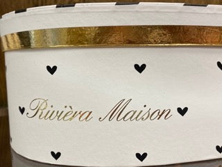 Riviera Maison Geschenkboxen Herz – 3er Set